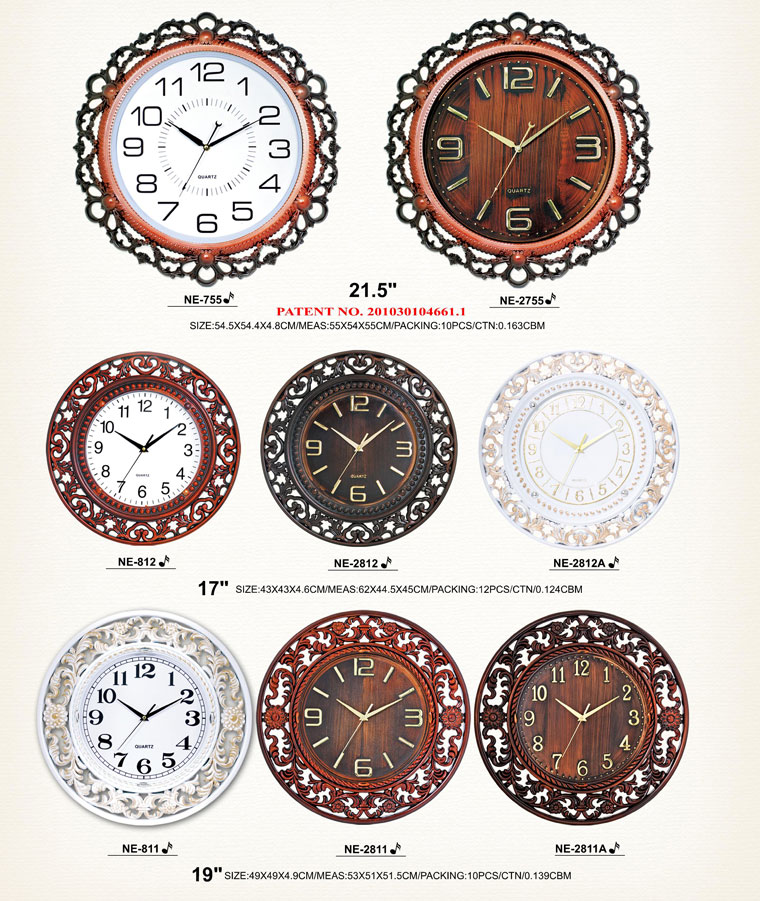 Page034 Fashionable and Simpie Clocks