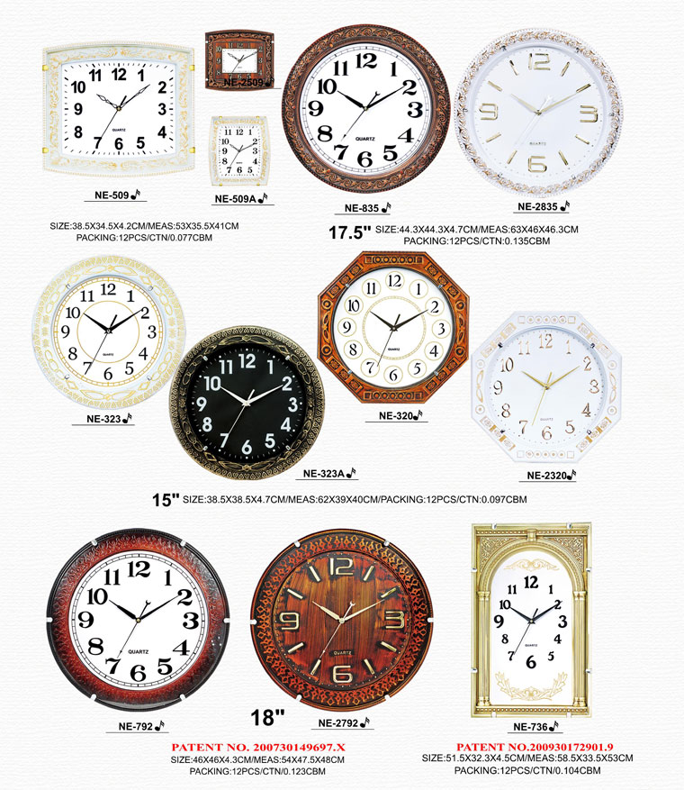 Page042 Fashionable and Simpie Clocks