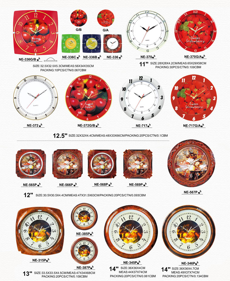 Page079 Fashionable and Simpie Clocks