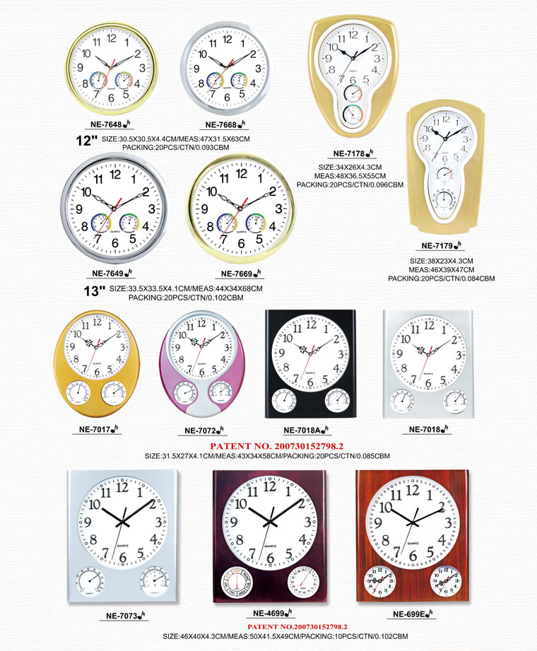 Page081 Thermo/Hygro Clocks