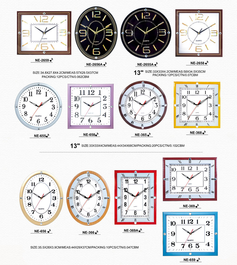 Page069 Silk Printing Glass Clocks