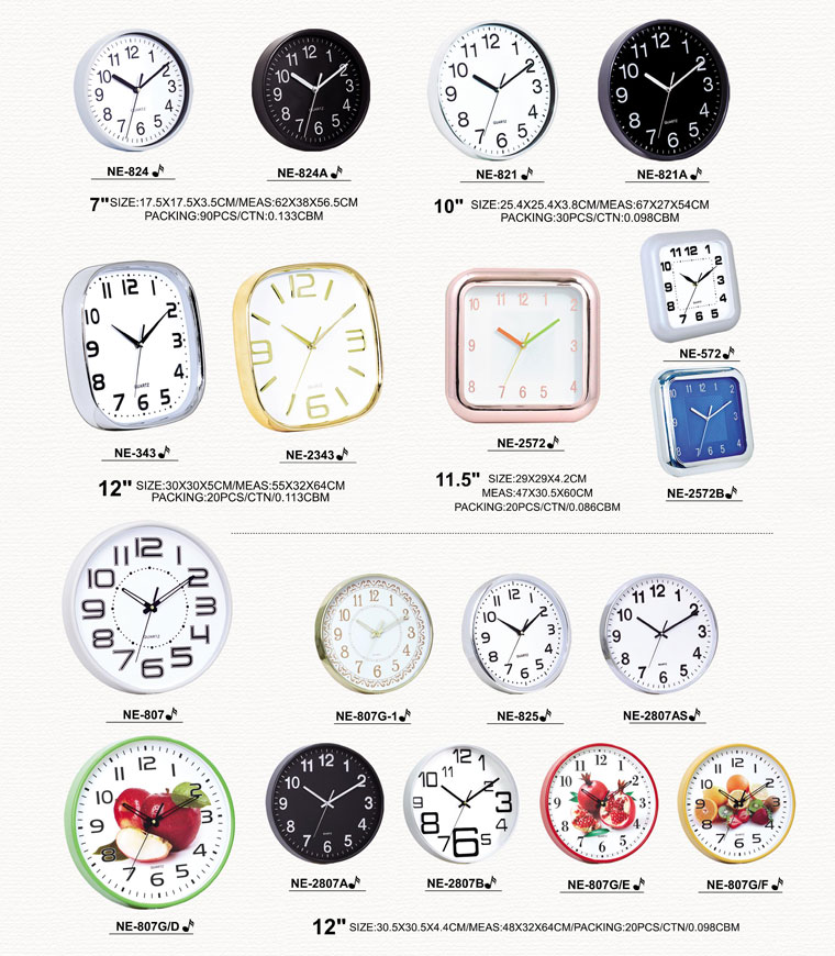 Page053 Fashionable and Simpie Clocks