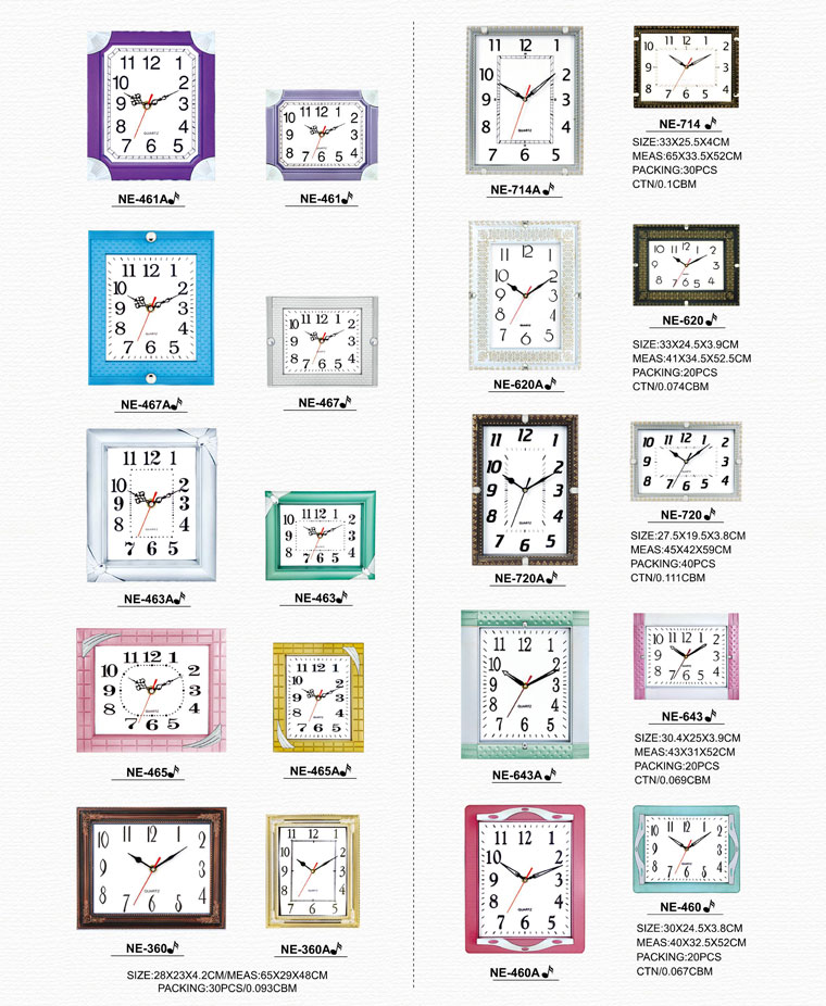 Page059 Fashionable and Simpie Clocks