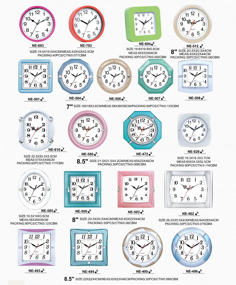 Page062 Fashionable and Simpie Clocks