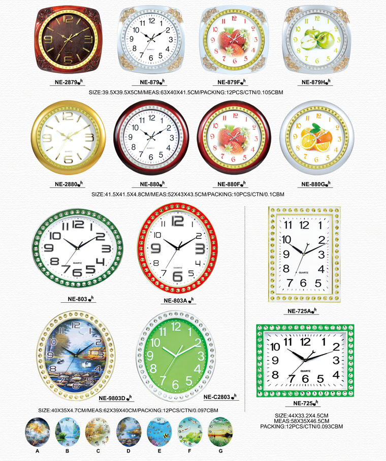 Page011 Fashionable and Simpie Clocks